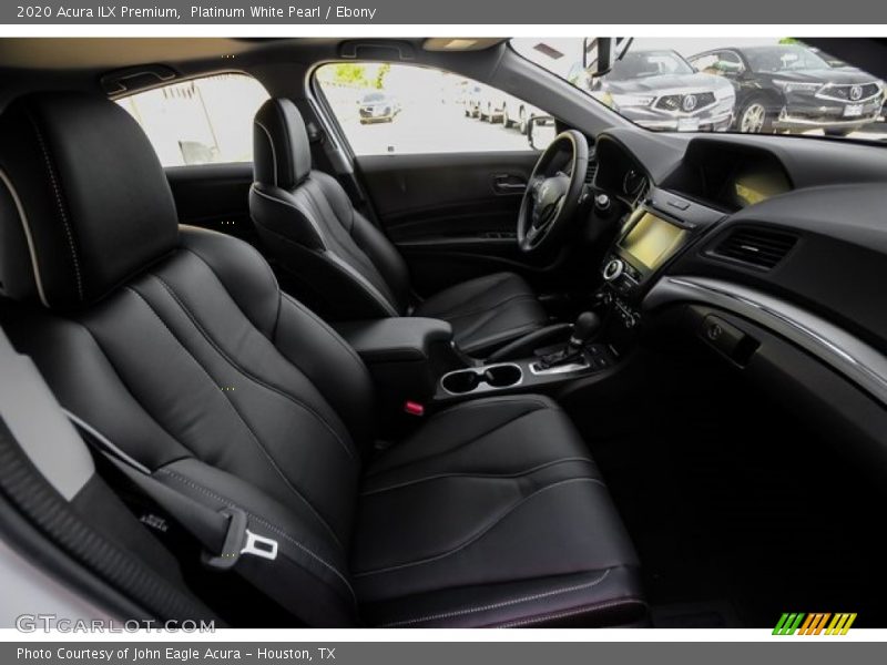 Platinum White Pearl / Ebony 2020 Acura ILX Premium