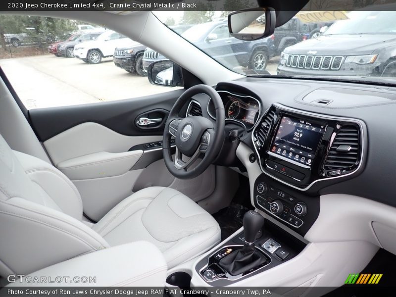 Granite Crystal Metallic / Black 2020 Jeep Cherokee Limited 4x4