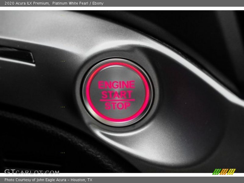 Platinum White Pearl / Ebony 2020 Acura ILX Premium