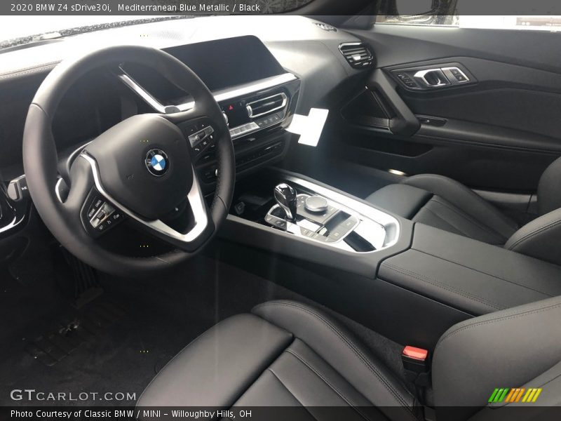 Mediterranean Blue Metallic / Black 2020 BMW Z4 sDrive30i