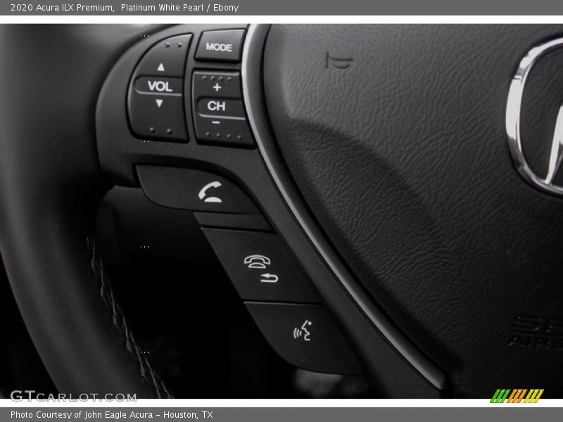 Platinum White Pearl / Ebony 2020 Acura ILX Premium