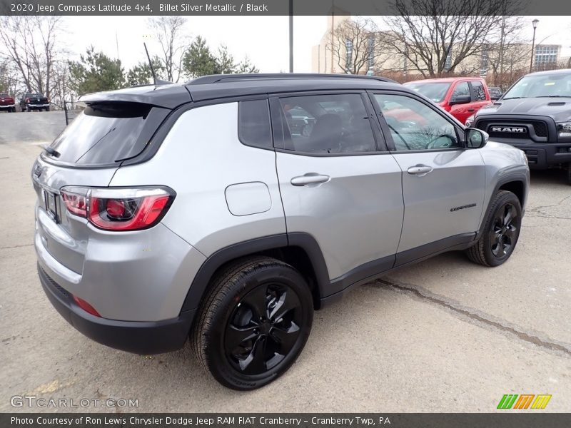 Billet Silver Metallic / Black 2020 Jeep Compass Latitude 4x4