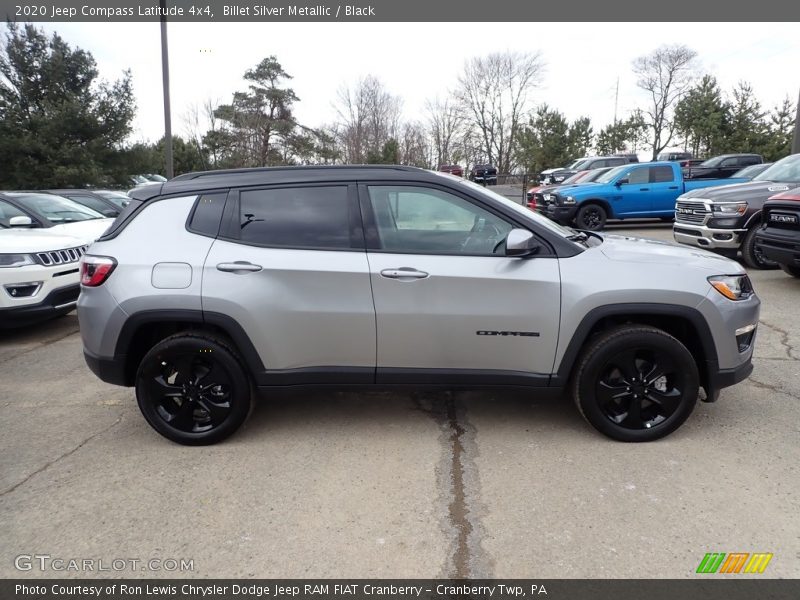 Billet Silver Metallic / Black 2020 Jeep Compass Latitude 4x4