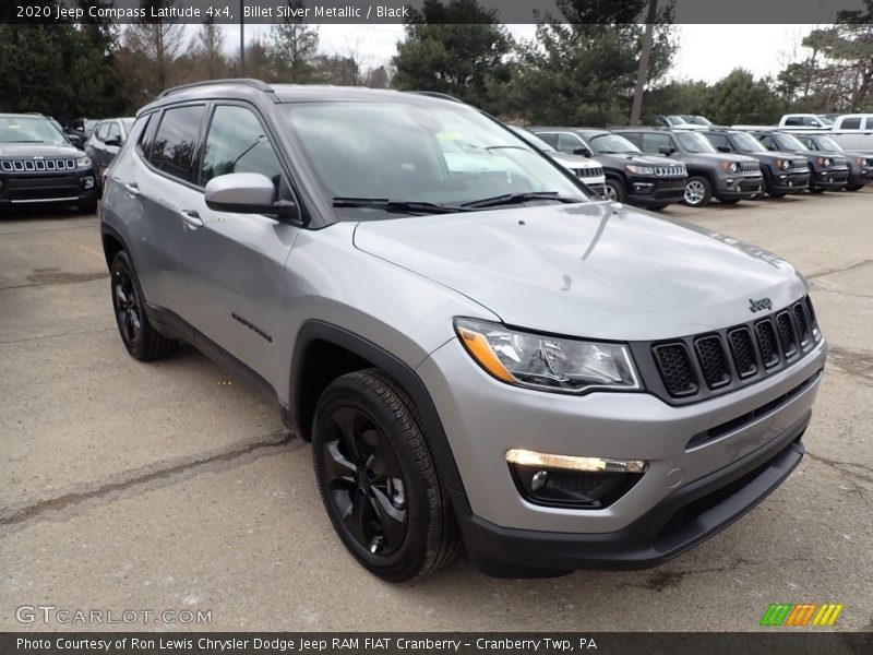 Billet Silver Metallic / Black 2020 Jeep Compass Latitude 4x4