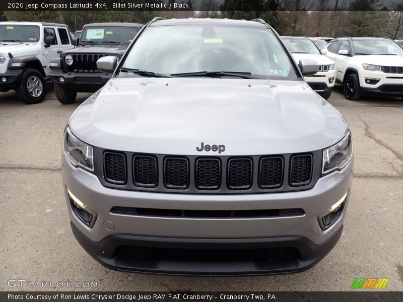 Billet Silver Metallic / Black 2020 Jeep Compass Latitude 4x4