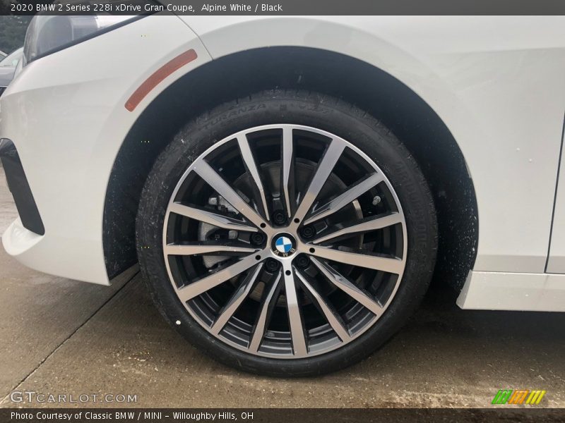 Alpine White / Black 2020 BMW 2 Series 228i xDrive Gran Coupe
