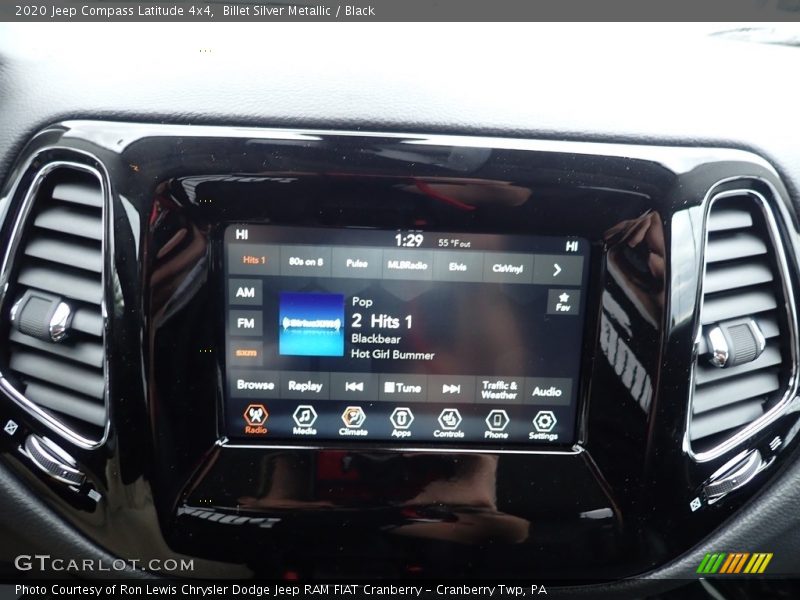 Billet Silver Metallic / Black 2020 Jeep Compass Latitude 4x4
