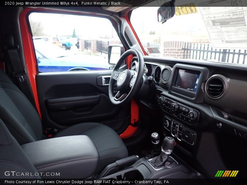 Punkn Metallic / Black 2020 Jeep Wrangler Unlimited Willys 4x4