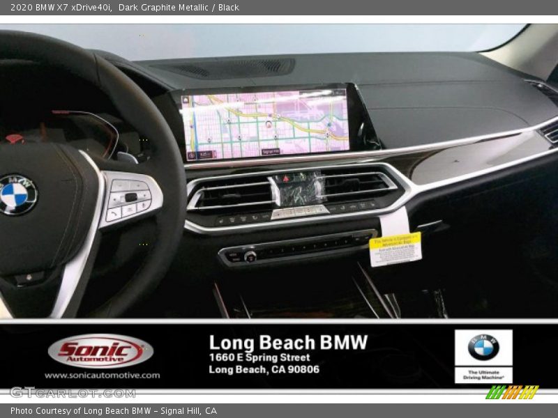 Dark Graphite Metallic / Black 2020 BMW X7 xDrive40i