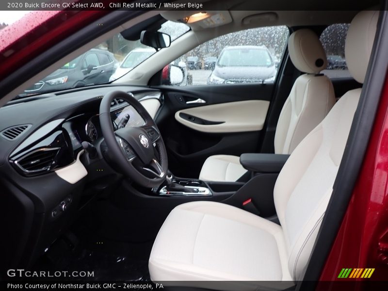 Front Seat of 2020 Encore GX Select AWD