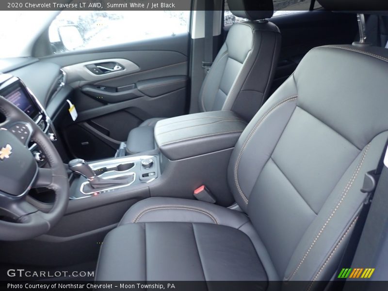 Summit White / Jet Black 2020 Chevrolet Traverse LT AWD