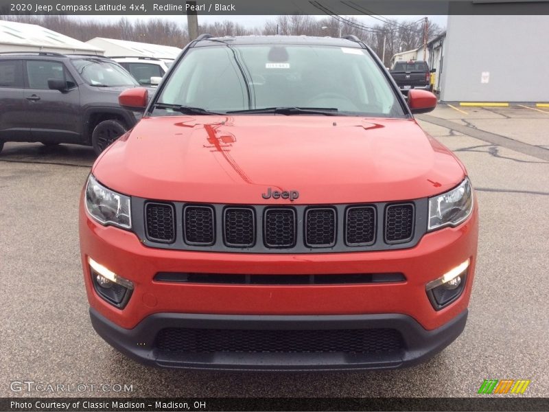 Redline Pearl / Black 2020 Jeep Compass Latitude 4x4