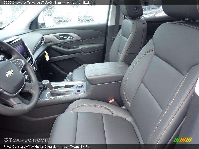 Summit White / Jet Black 2020 Chevrolet Traverse LT AWD