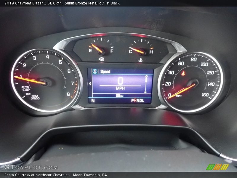 Sunlit Bronze Metallic / Jet Black 2019 Chevrolet Blazer 2.5L Cloth