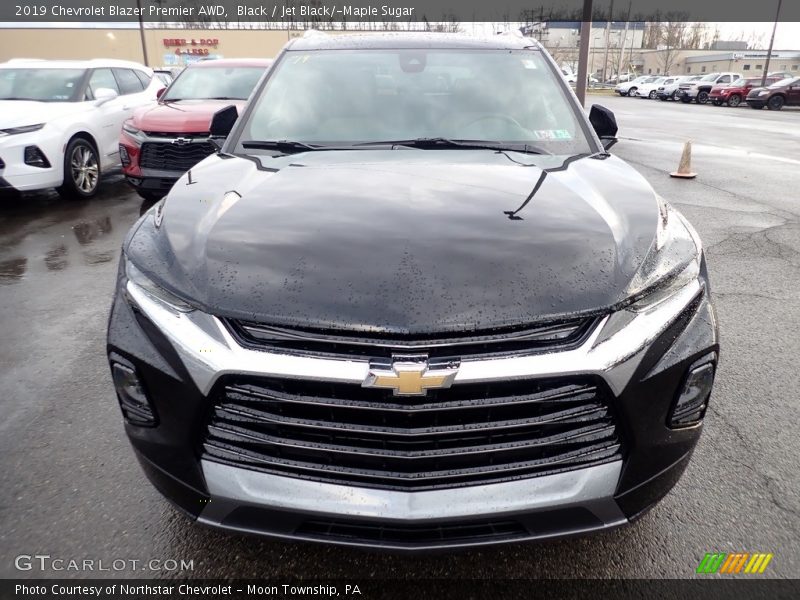 Black / Jet Black/­Maple Sugar 2019 Chevrolet Blazer Premier AWD