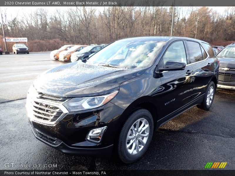Mosaic Black Metallic / Jet Black 2020 Chevrolet Equinox LT AWD