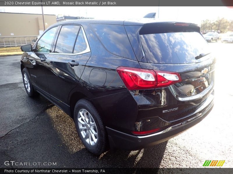 Mosaic Black Metallic / Jet Black 2020 Chevrolet Equinox LT AWD