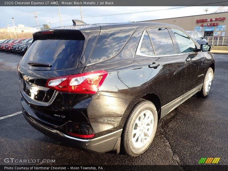 Mosaic Black Metallic / Jet Black 2020 Chevrolet Equinox LT AWD