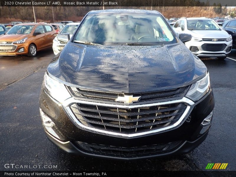 Mosaic Black Metallic / Jet Black 2020 Chevrolet Equinox LT AWD
