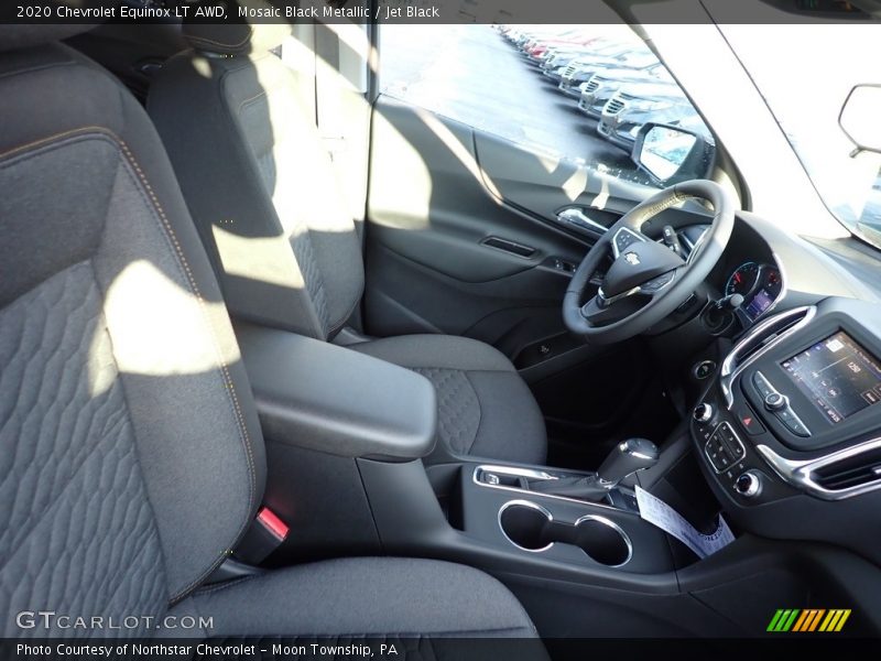Mosaic Black Metallic / Jet Black 2020 Chevrolet Equinox LT AWD
