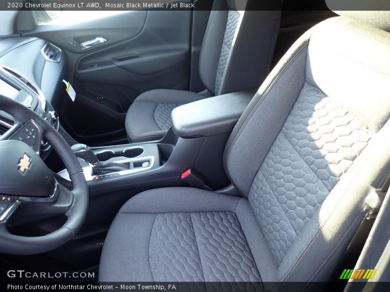 Mosaic Black Metallic / Jet Black 2020 Chevrolet Equinox LT AWD