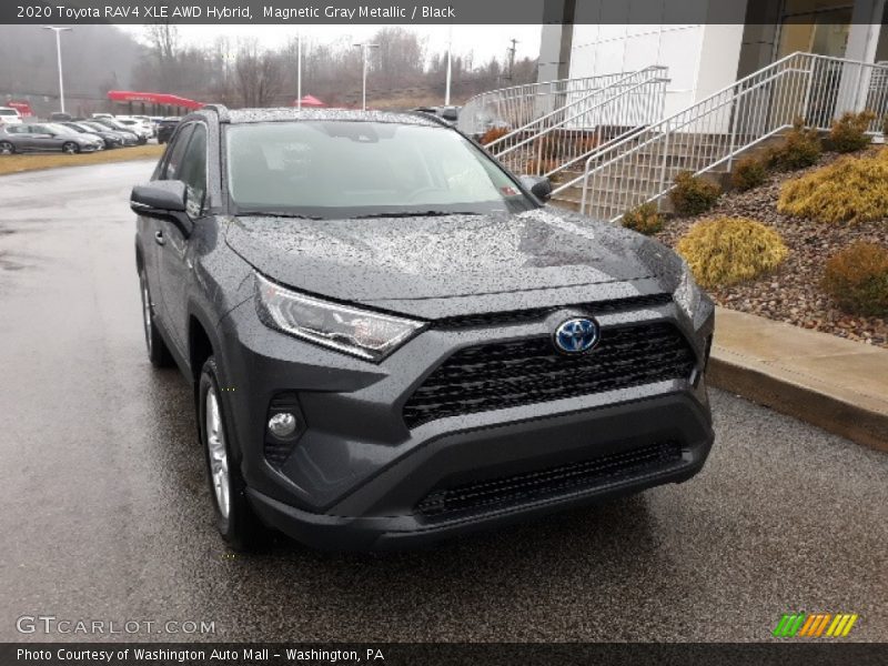 Magnetic Gray Metallic / Black 2020 Toyota RAV4 XLE AWD Hybrid