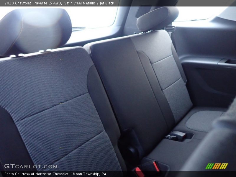 Satin Steel Metallic / Jet Black 2020 Chevrolet Traverse LS AWD
