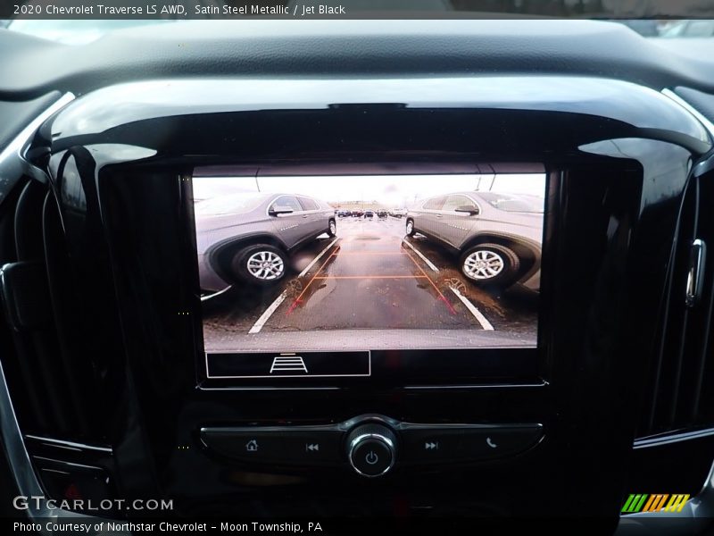 Satin Steel Metallic / Jet Black 2020 Chevrolet Traverse LS AWD