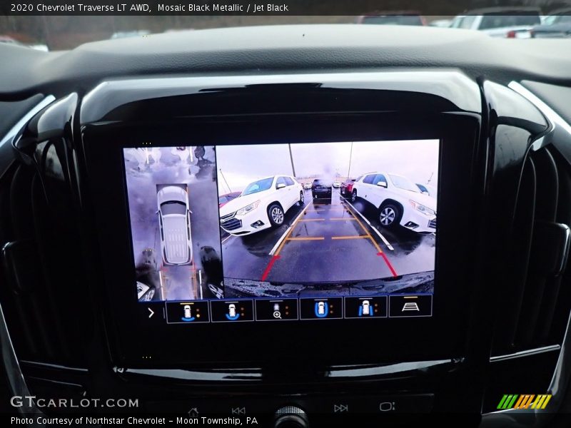Mosaic Black Metallic / Jet Black 2020 Chevrolet Traverse LT AWD