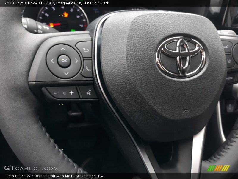 Magnetic Gray Metallic / Black 2020 Toyota RAV4 XLE AWD