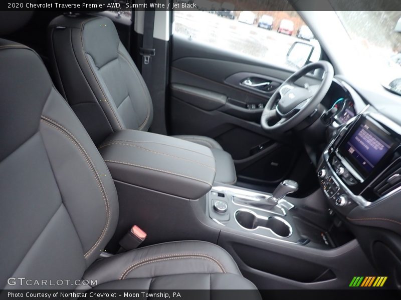 Summit White / Jet Black 2020 Chevrolet Traverse Premier AWD