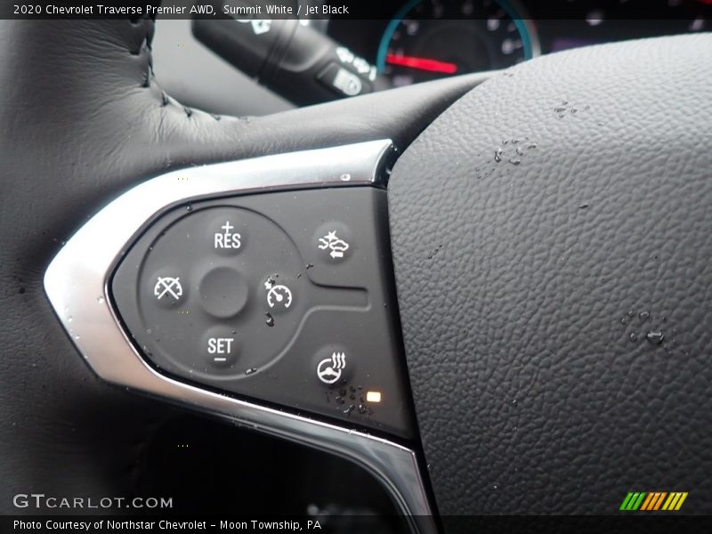 Summit White / Jet Black 2020 Chevrolet Traverse Premier AWD