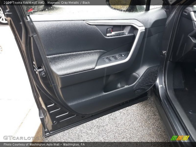 Magnetic Gray Metallic / Black 2020 Toyota RAV4 XLE AWD