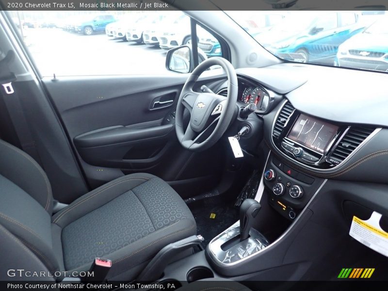 Mosaic Black Metallic / Jet Black 2020 Chevrolet Trax LS