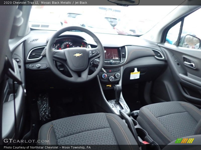 Front Seat of 2020 Trax LS