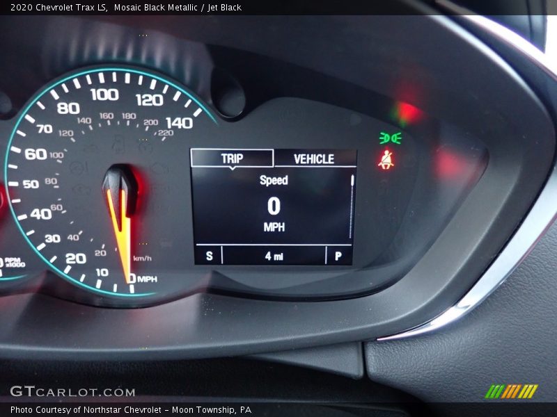 Mosaic Black Metallic / Jet Black 2020 Chevrolet Trax LS