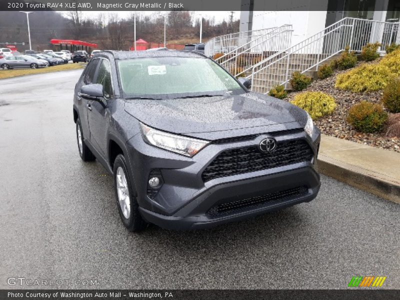 Magnetic Gray Metallic / Black 2020 Toyota RAV4 XLE AWD