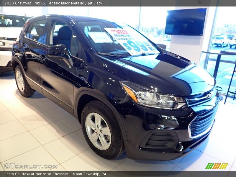 Mosaic Black Metallic / Jet Black 2020 Chevrolet Trax LS
