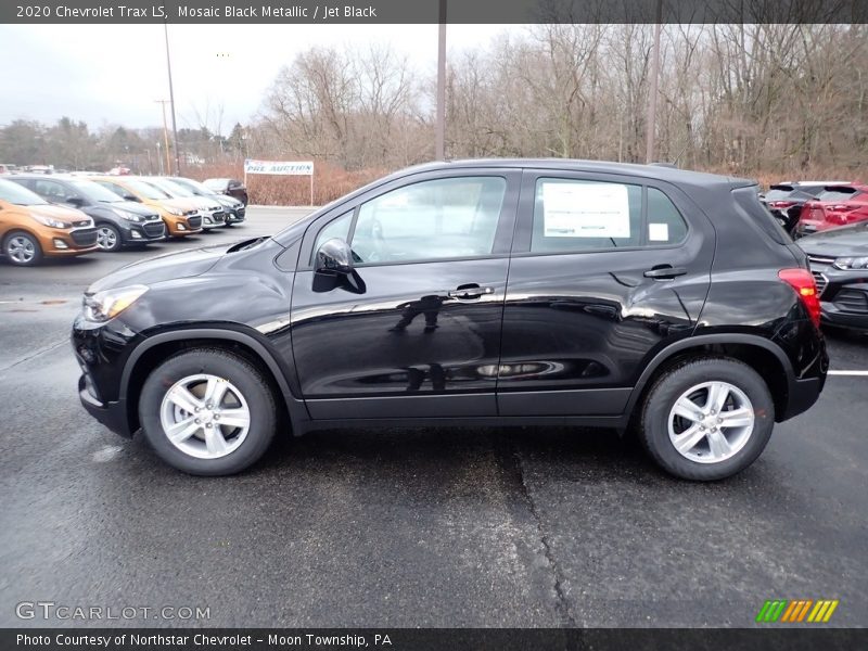 Mosaic Black Metallic / Jet Black 2020 Chevrolet Trax LS
