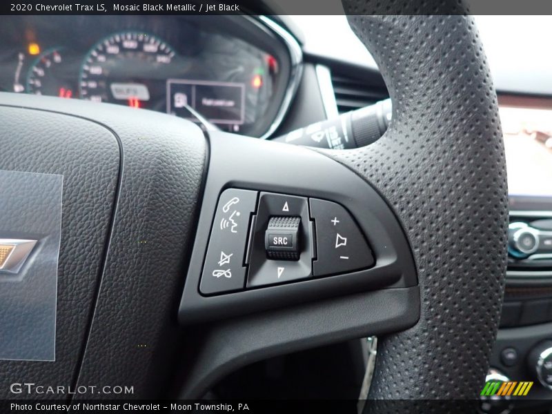 Mosaic Black Metallic / Jet Black 2020 Chevrolet Trax LS