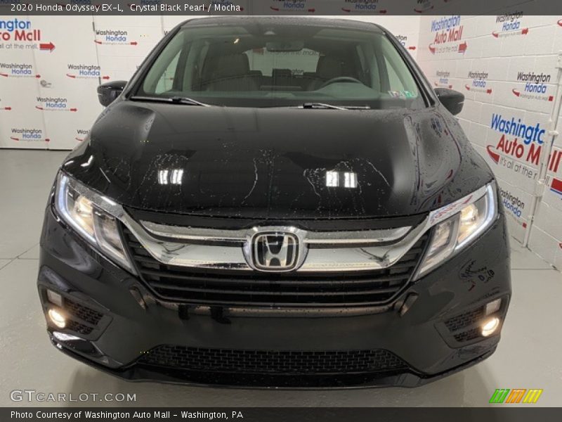 Crystal Black Pearl / Mocha 2020 Honda Odyssey EX-L
