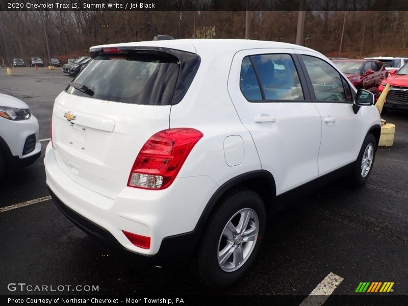 Summit White / Jet Black 2020 Chevrolet Trax LS