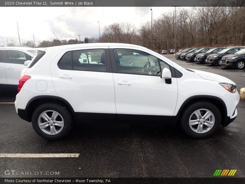 Summit White / Jet Black 2020 Chevrolet Trax LS