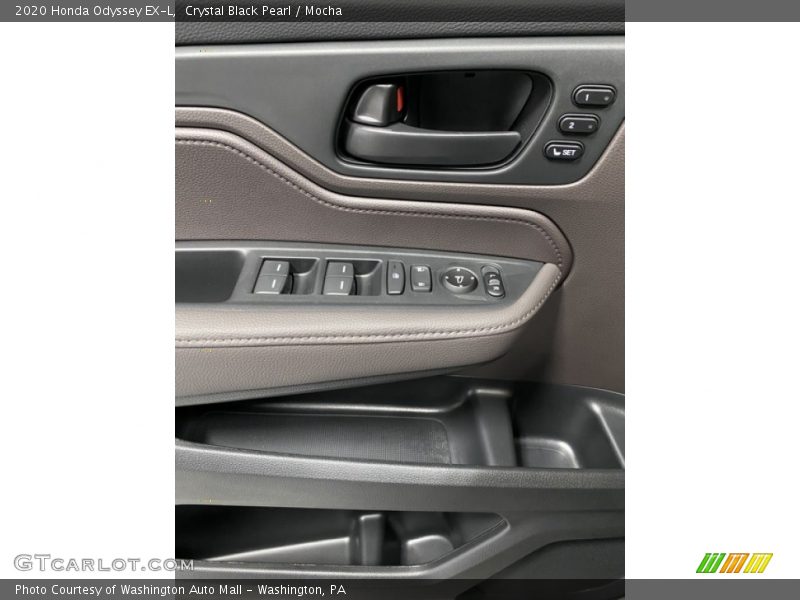 Crystal Black Pearl / Mocha 2020 Honda Odyssey EX-L