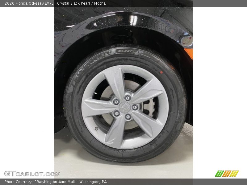 Crystal Black Pearl / Mocha 2020 Honda Odyssey EX-L