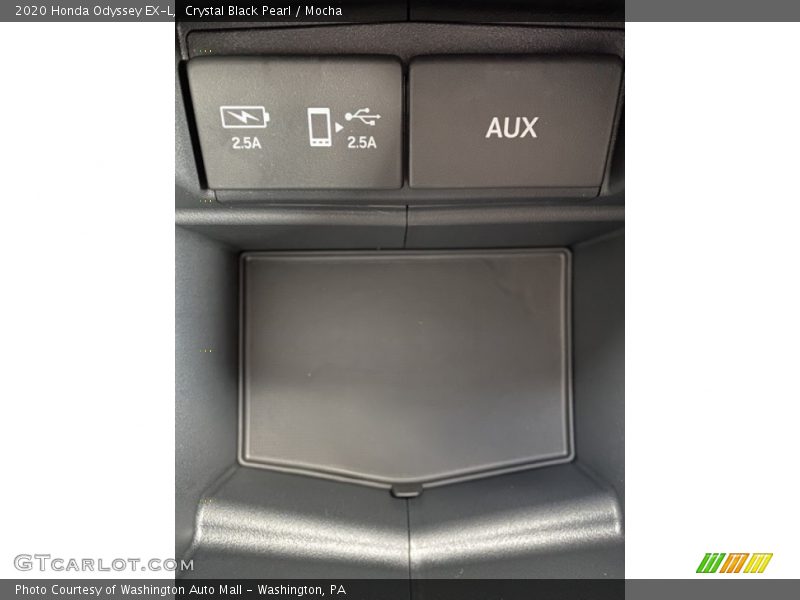 Crystal Black Pearl / Mocha 2020 Honda Odyssey EX-L