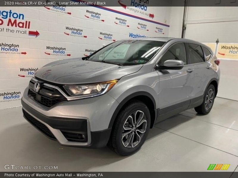 Lunar Silver Metallic / Black 2020 Honda CR-V EX-L AWD