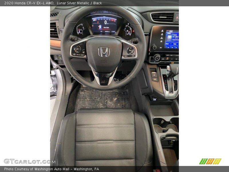 Lunar Silver Metallic / Black 2020 Honda CR-V EX-L AWD