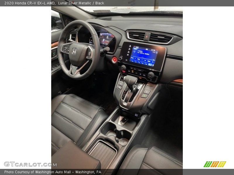 Lunar Silver Metallic / Black 2020 Honda CR-V EX-L AWD