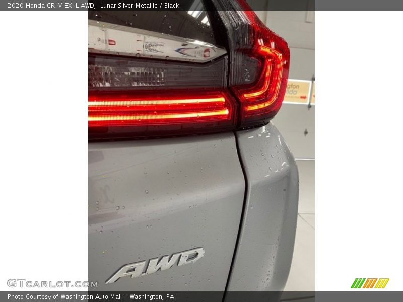 Lunar Silver Metallic / Black 2020 Honda CR-V EX-L AWD